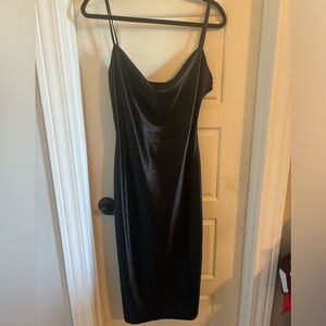 Satin slip dress